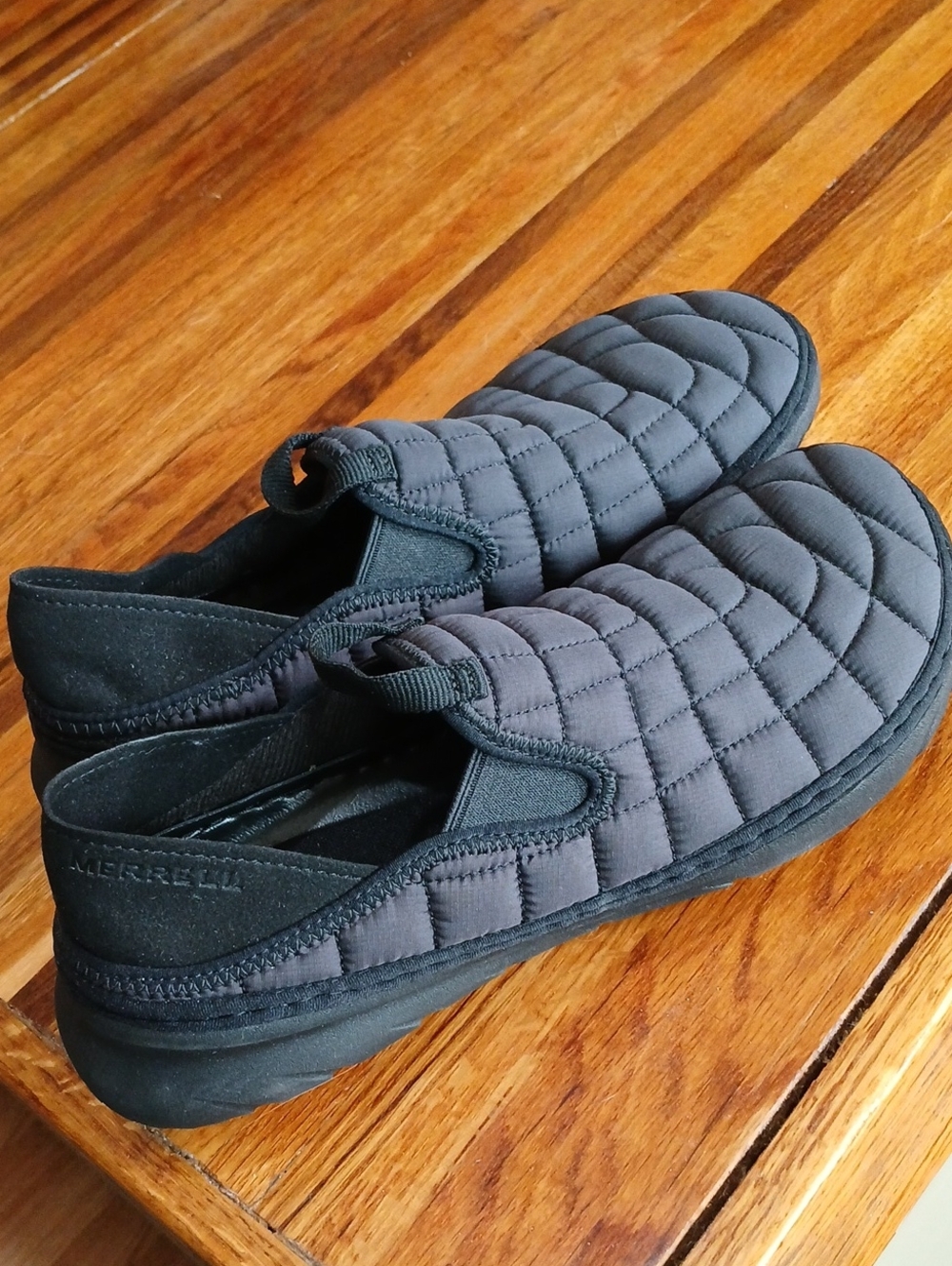 Merrell Womens Quilted Hut Moc Slip-On Shoes - 9